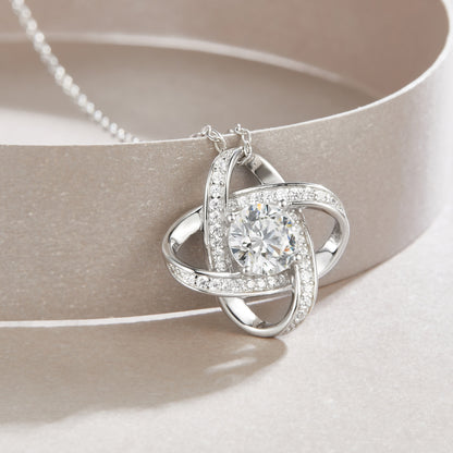 Moissanite Pendant Necklace in S925 Sterling Silver with Platinum Plating